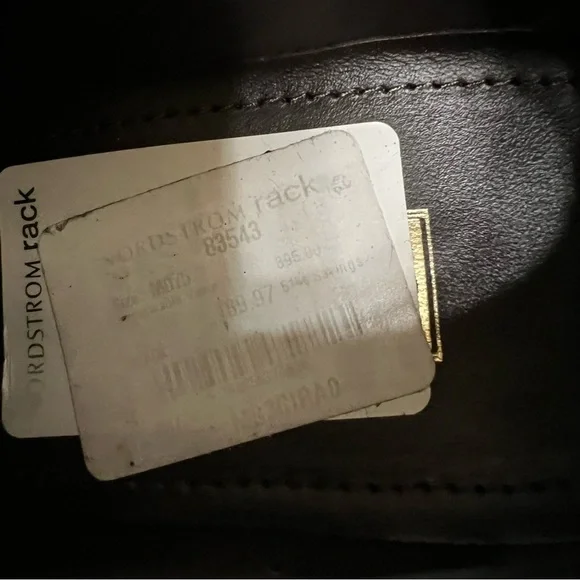 Bruno Magli Lace Up Leather Oxford Dress Shoes Black Men's Size 7.5 - Picture 7 of 10